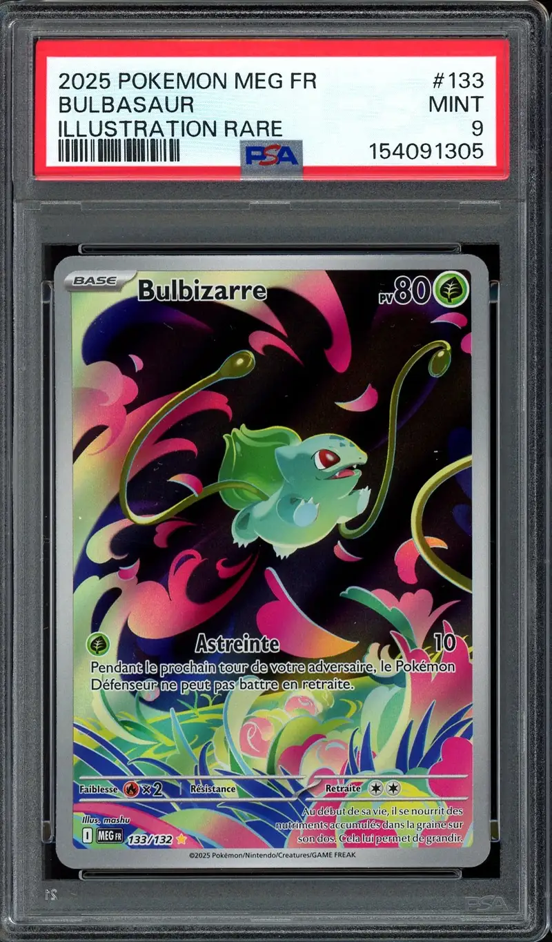 PSA 9 Bulbizarre
