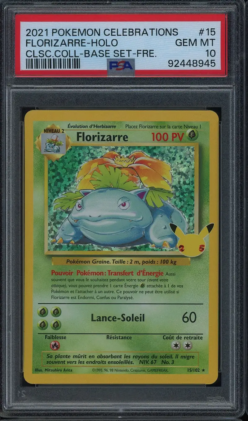 PSA 10 Florizarre Holo