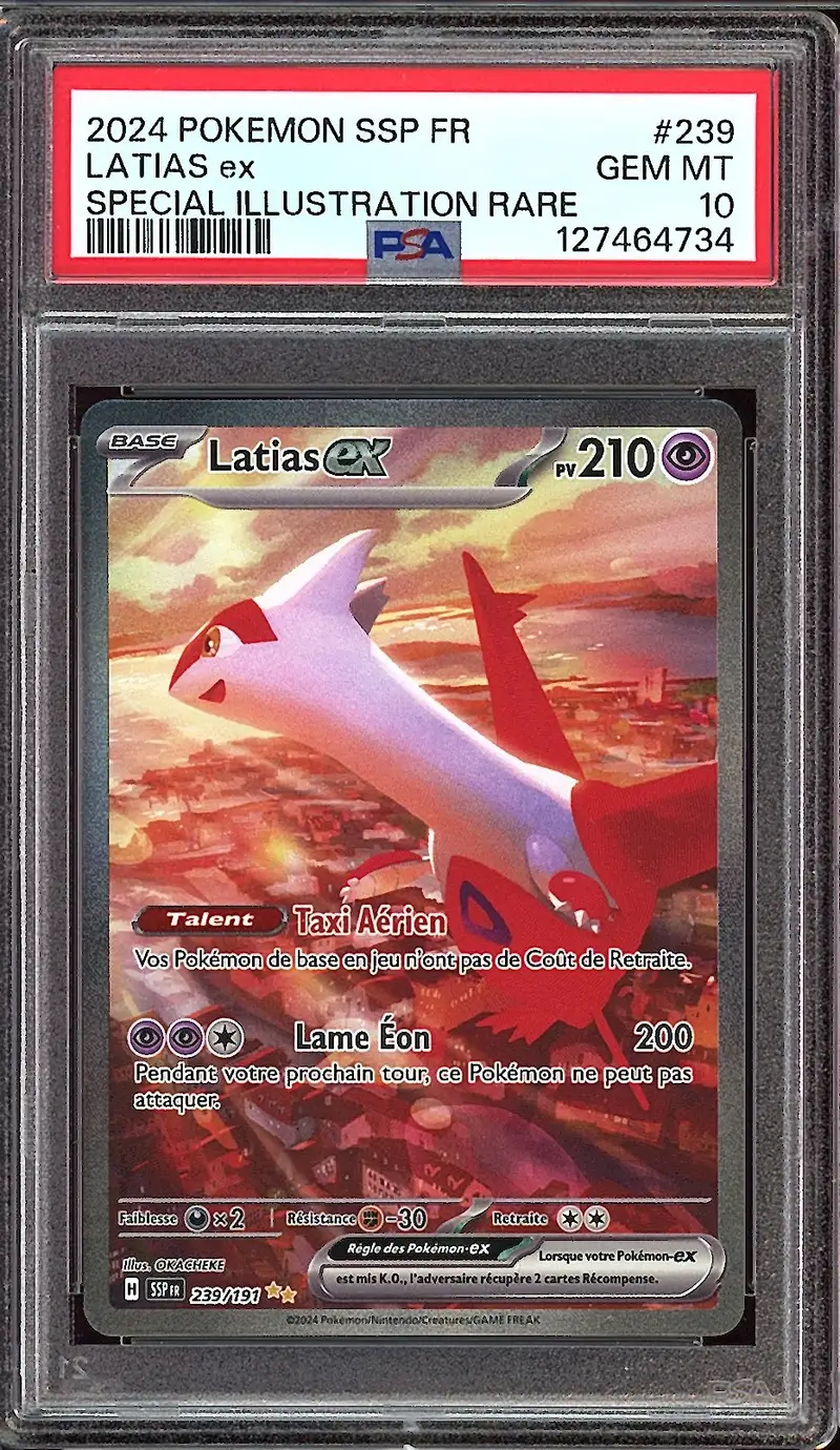 PSA 10 Latias Ex