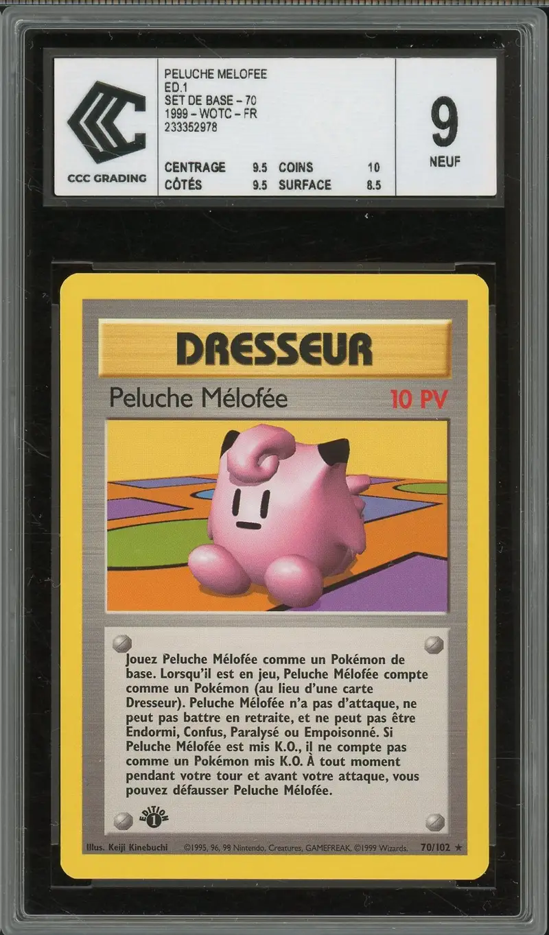 CCC 9 Peluche Mélofée