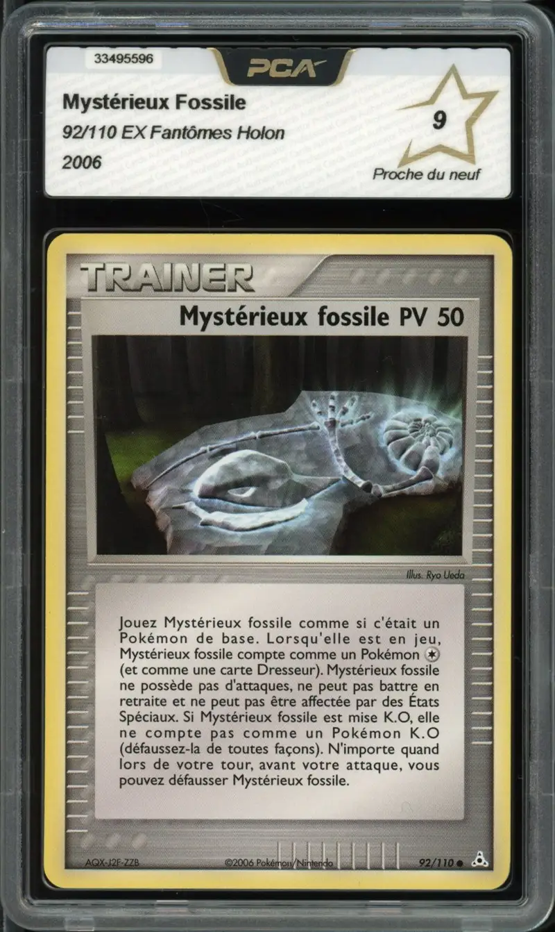 PCA 9 Mystérieux Fossile