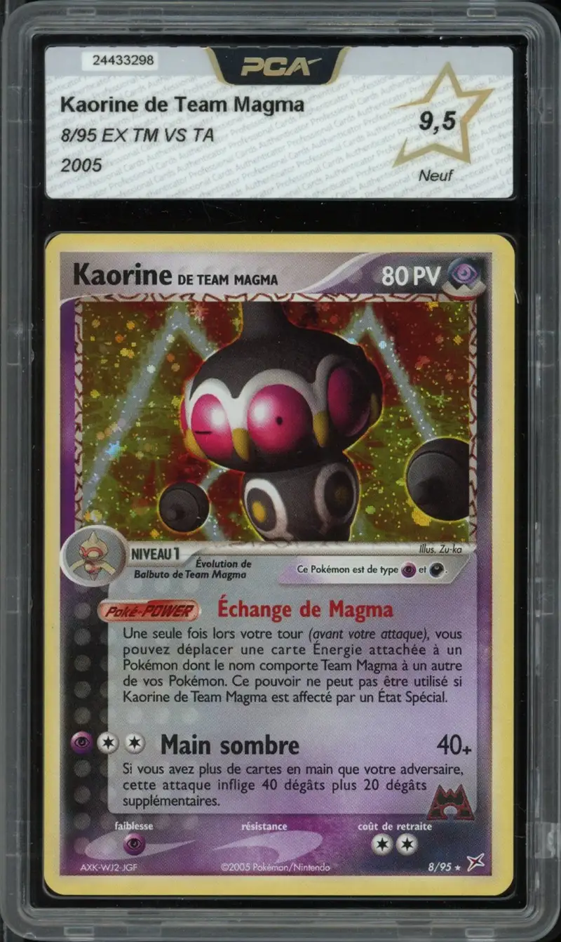 PCA 9.5 Kaorine de Team Magma Holo