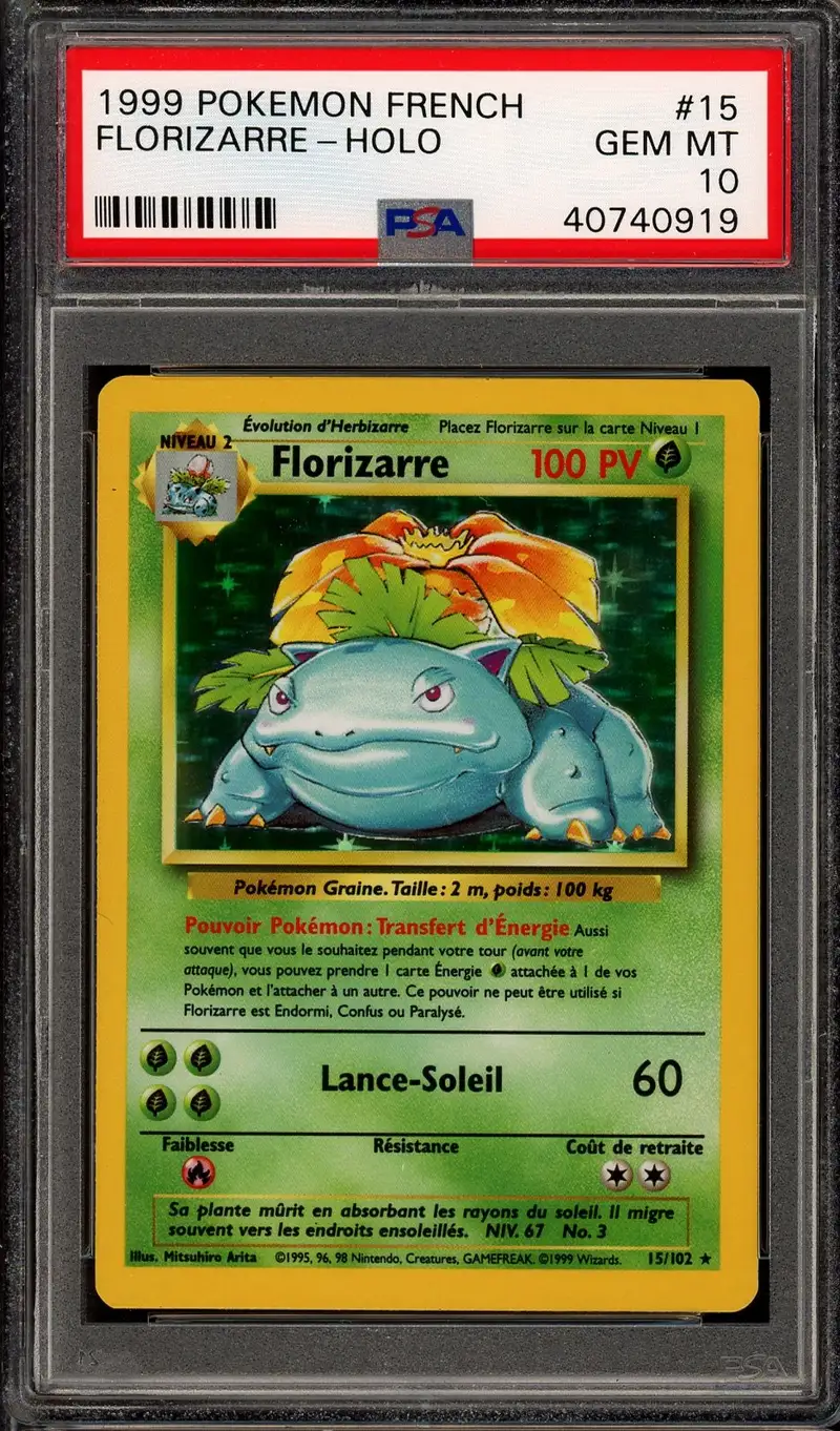 PSA 10 Florizarre Holo