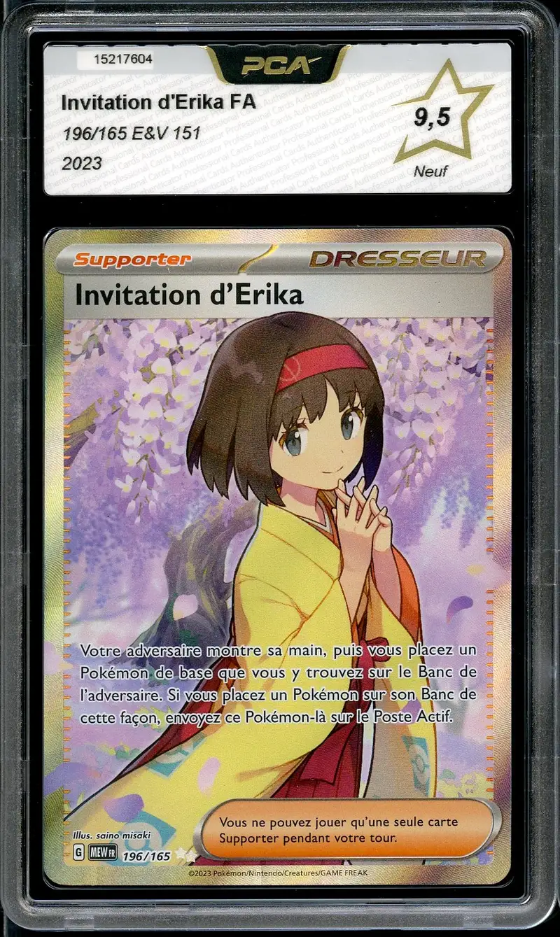 PCA 9.5 Invitation d'Erika