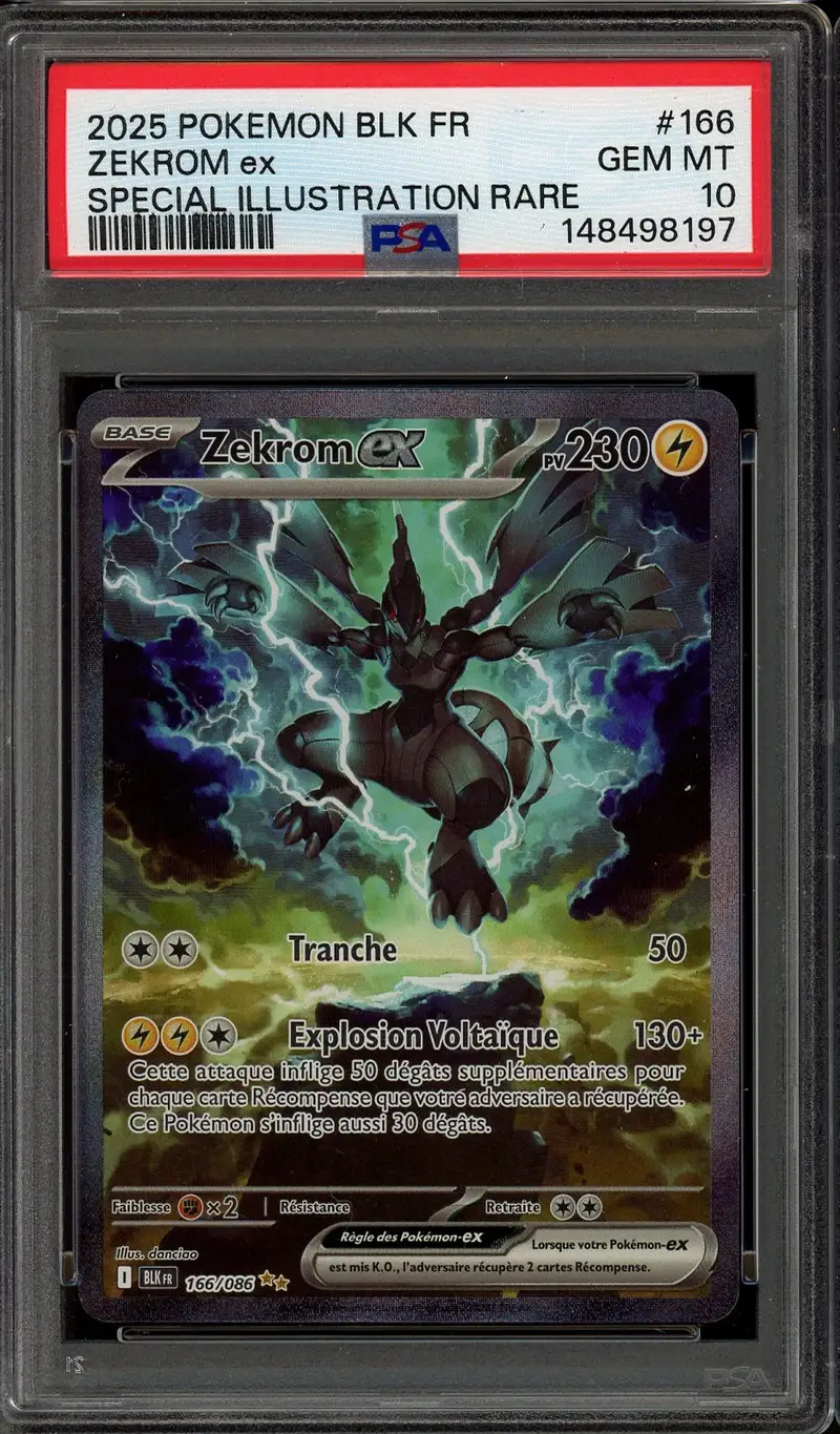 PSA 10 Zekrom Ex