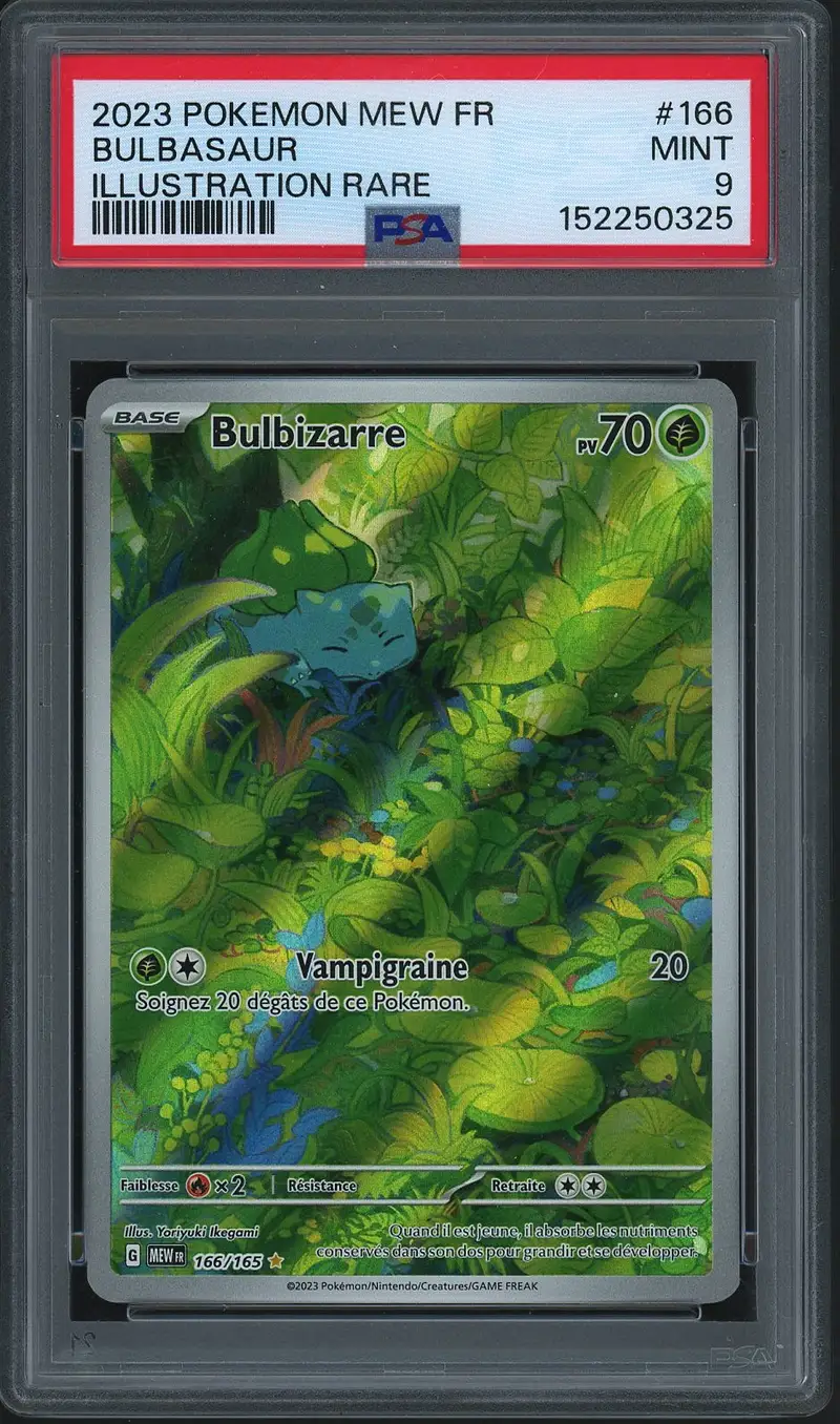 PSA 9 Bulbizarre
