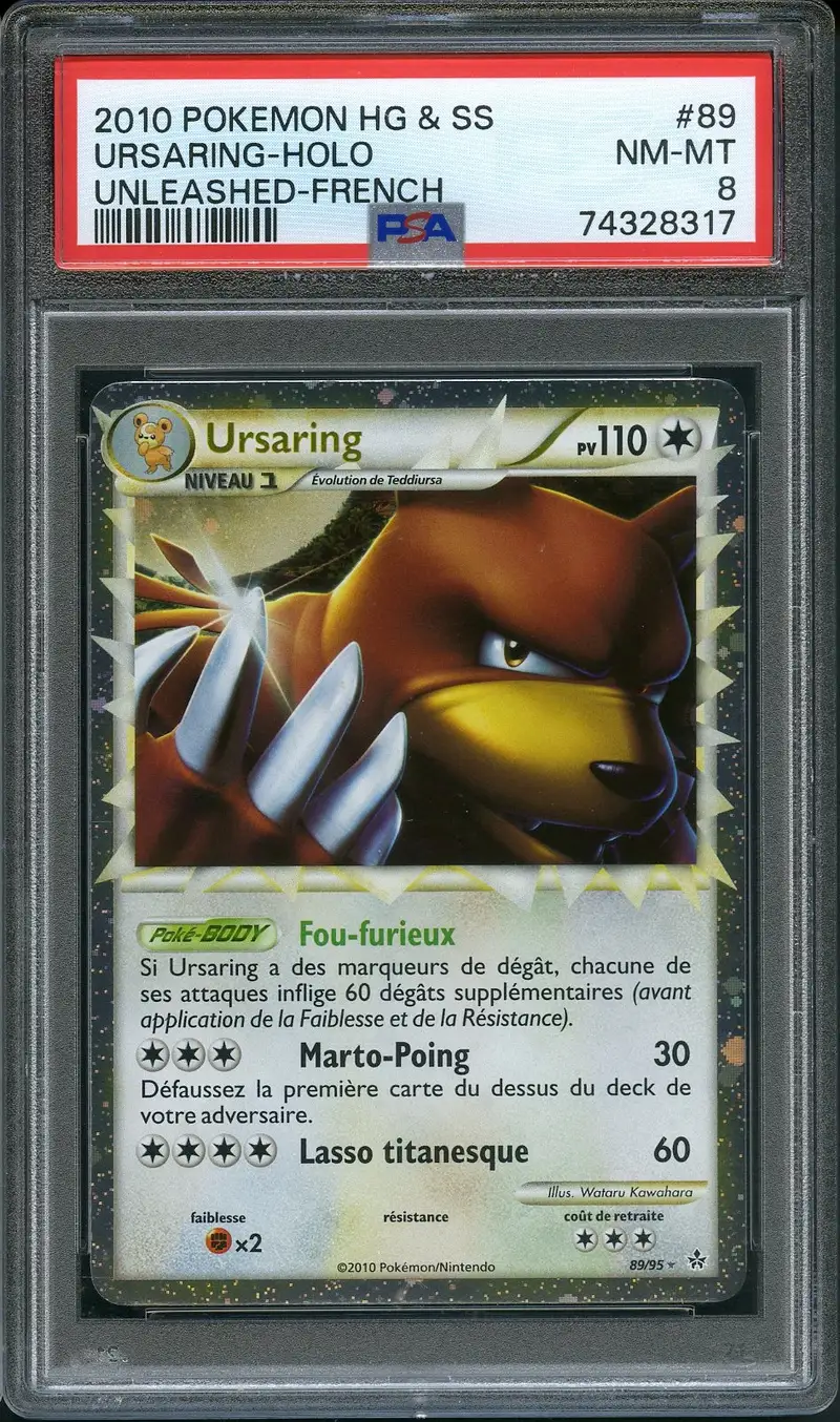 PSA 8 Ursaring Prime