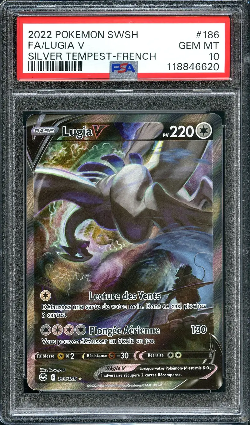 PSA 10 Lugia V