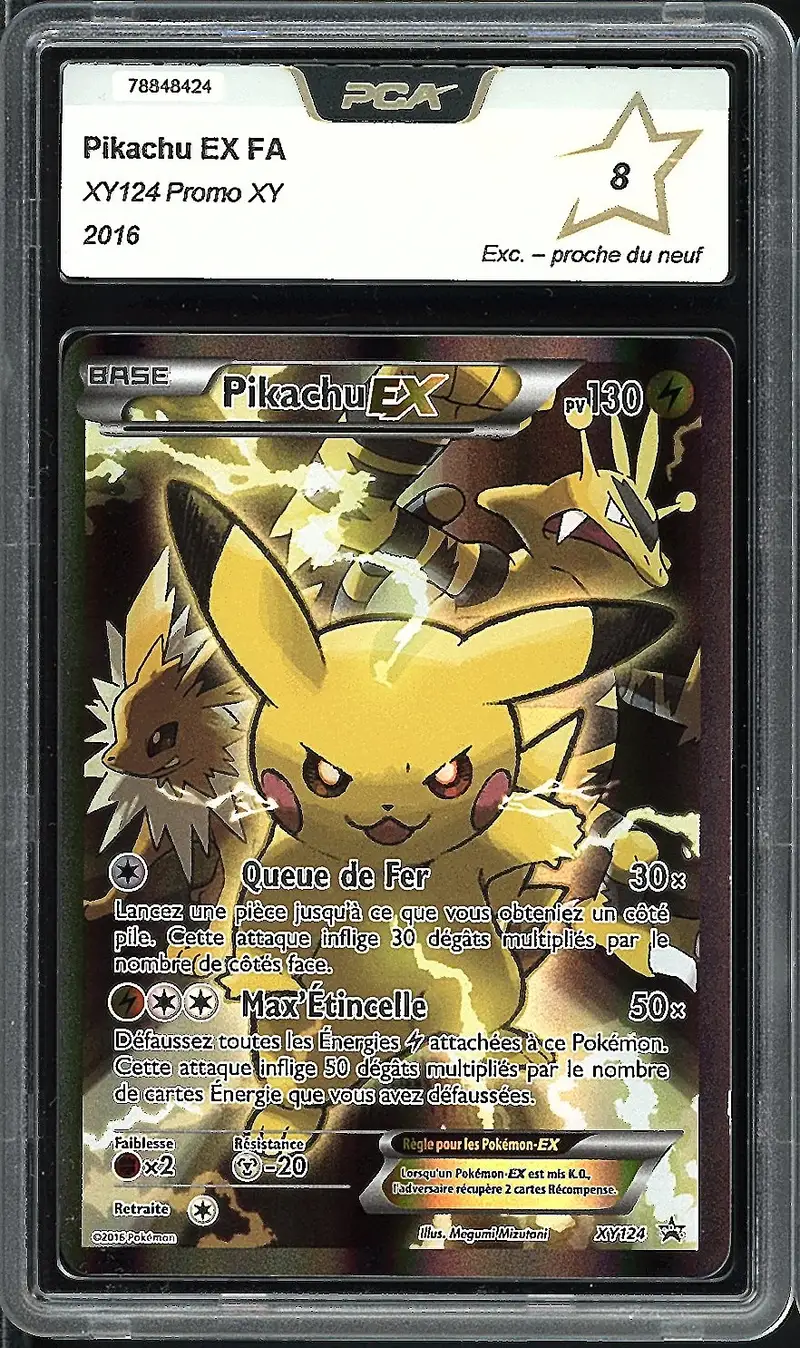 PCA 8 Pikachu Ex