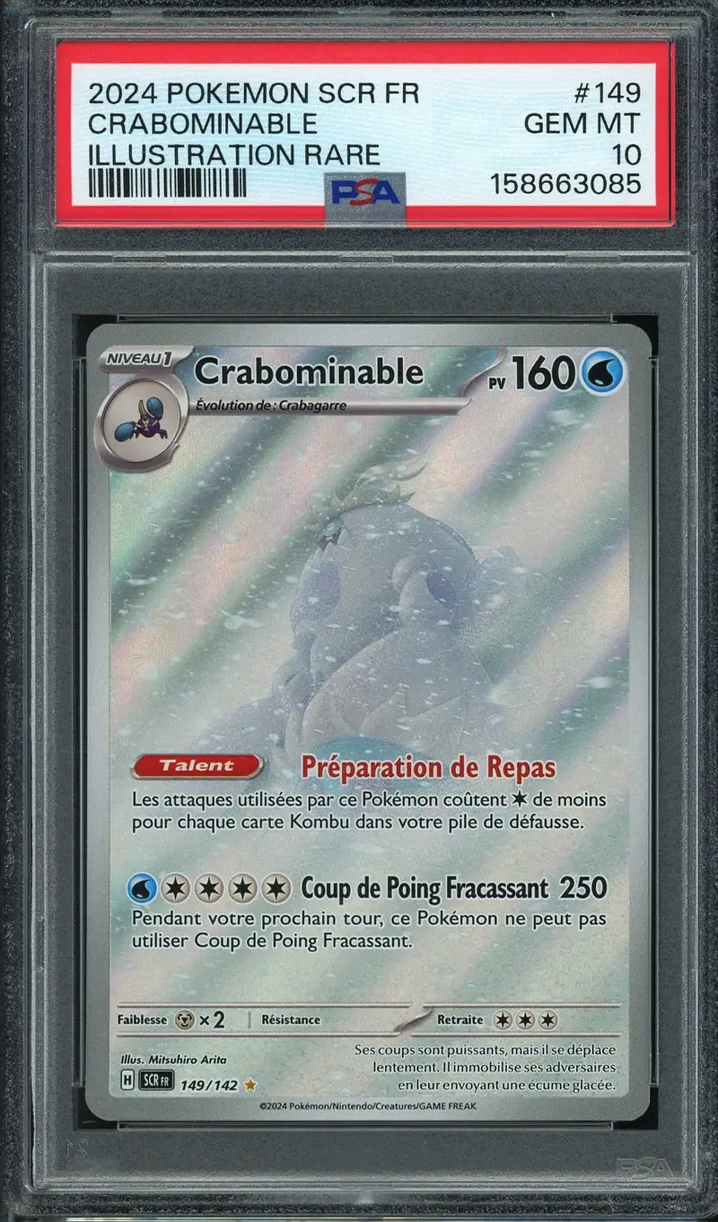 PSA 10 Crabominable