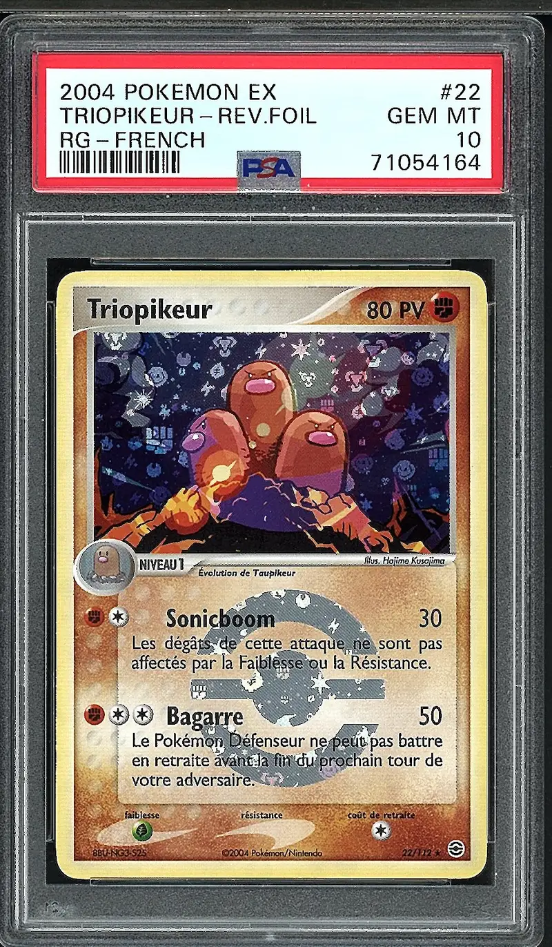 PSA 10 Triopikeur Reverse