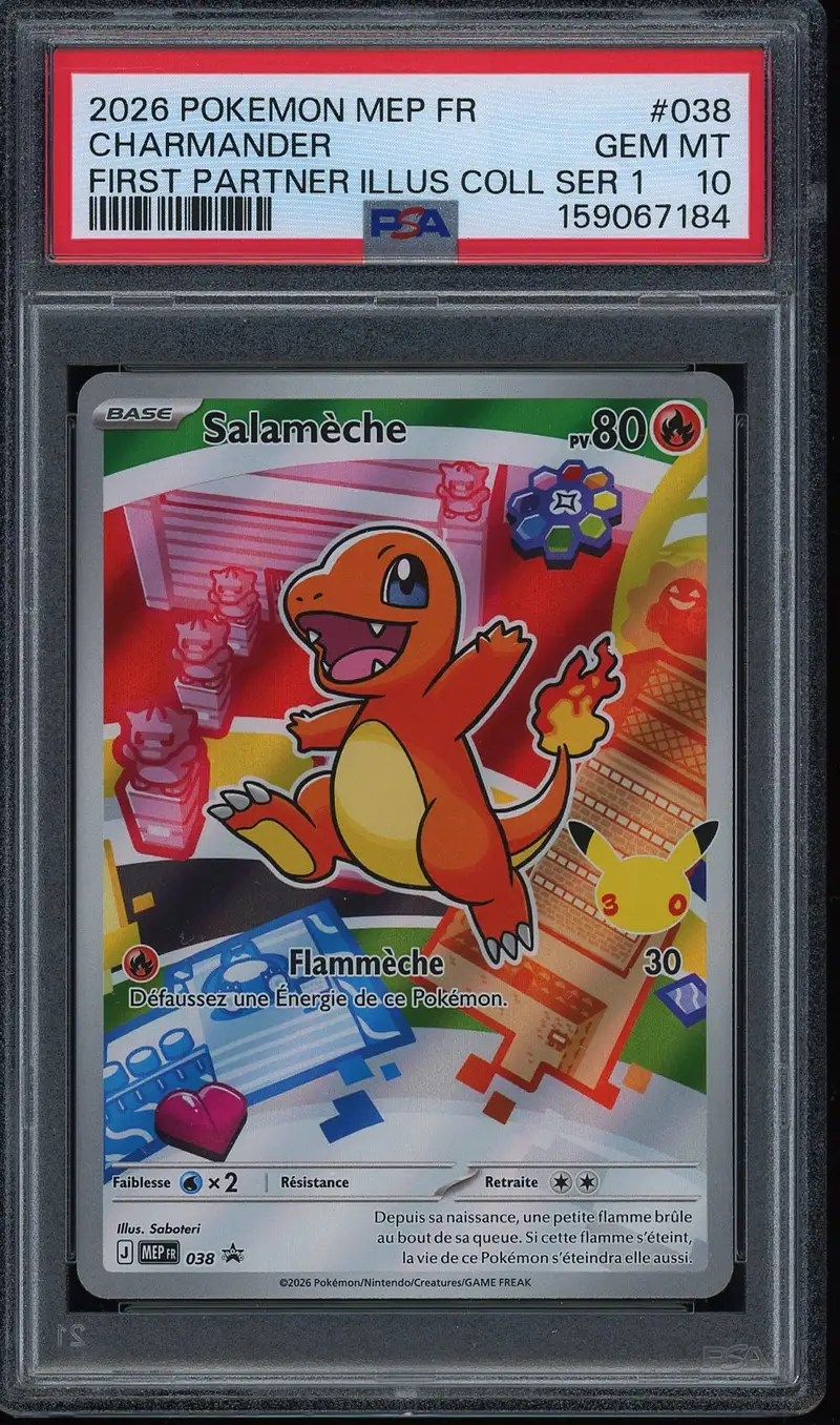 PSA 10 Salamèche