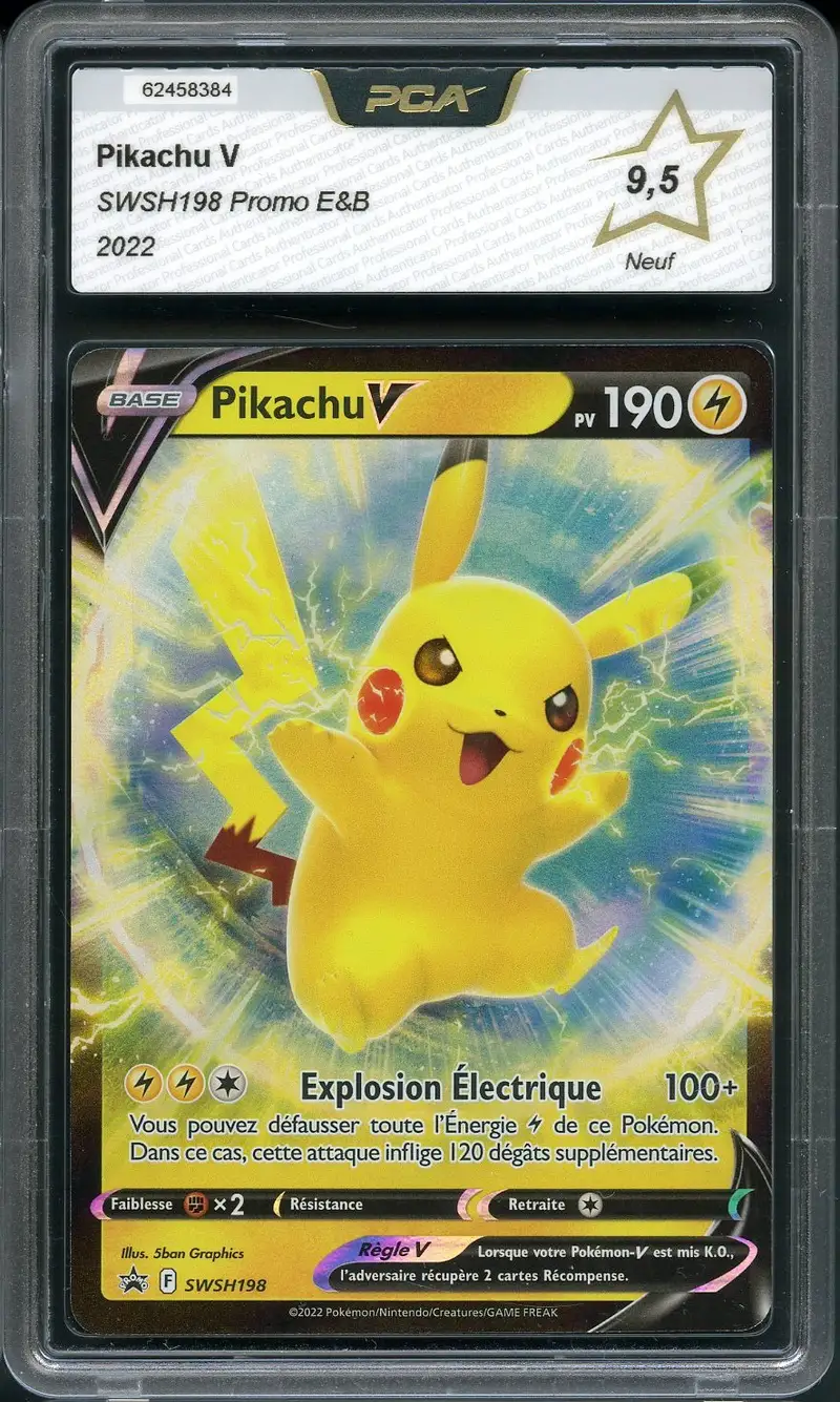 PCA 9.5 Pikachu V