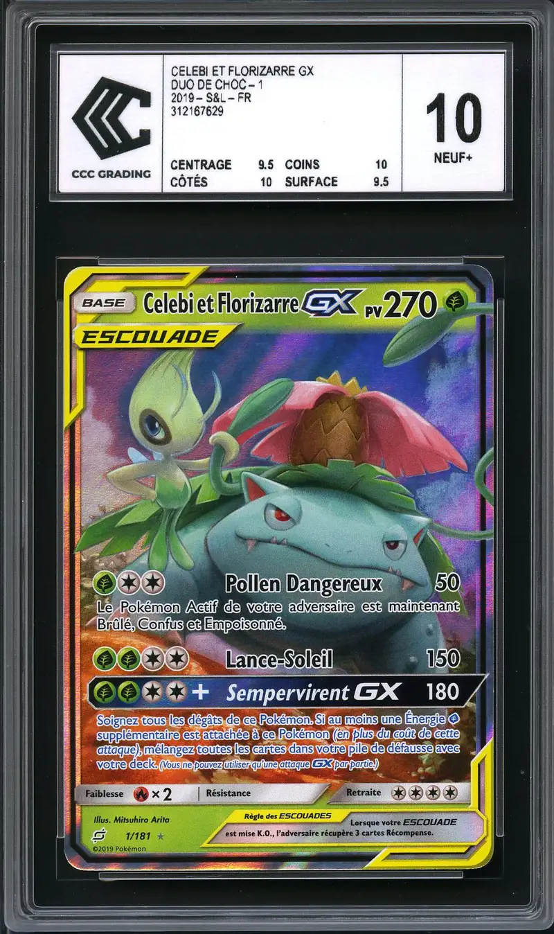 CCC 10 Celebi & Florizarre Gx