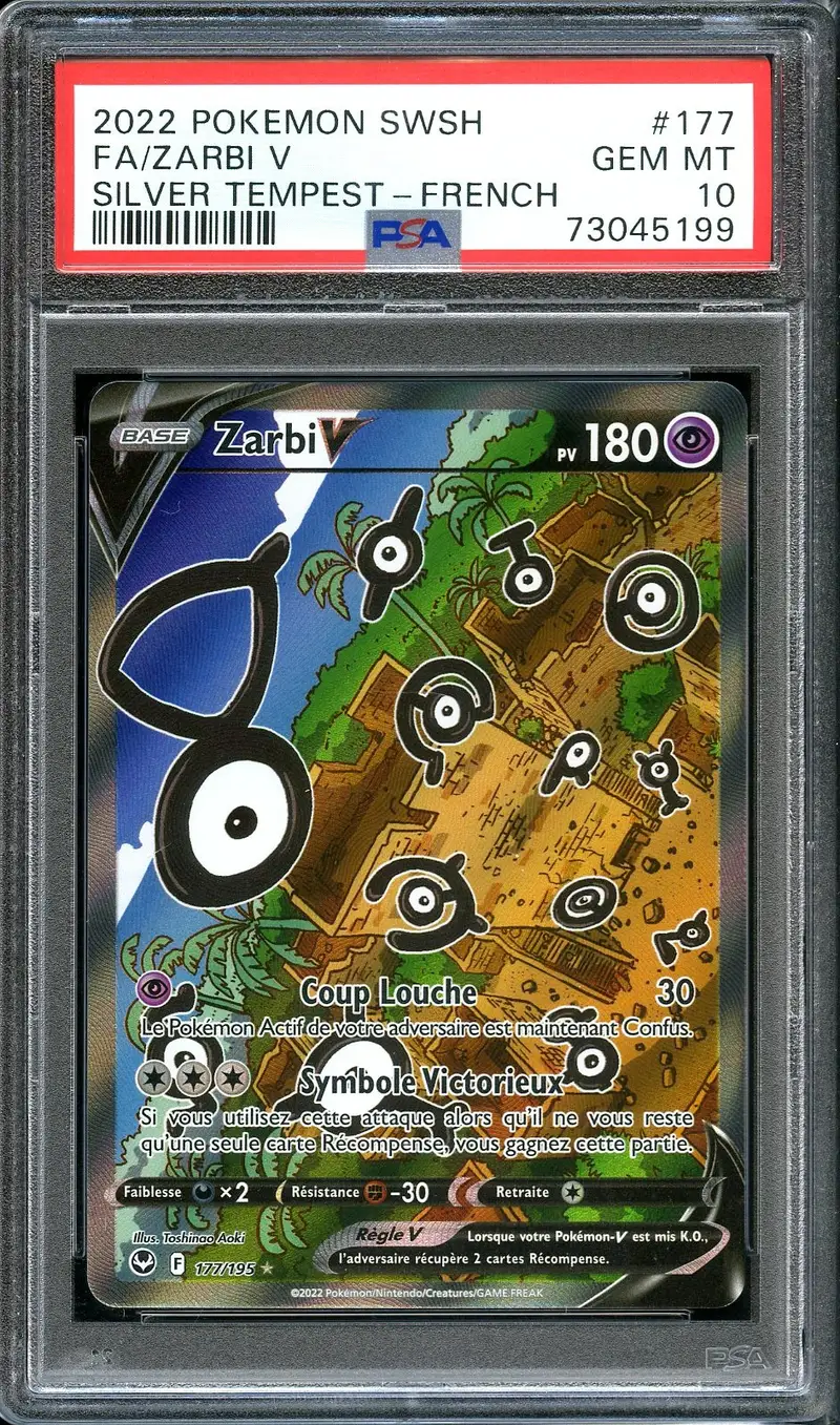 PSA 10 Zarbi V