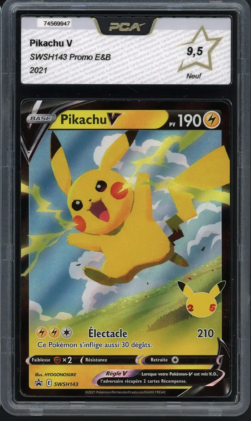 PCA 9.5 Pikachu V