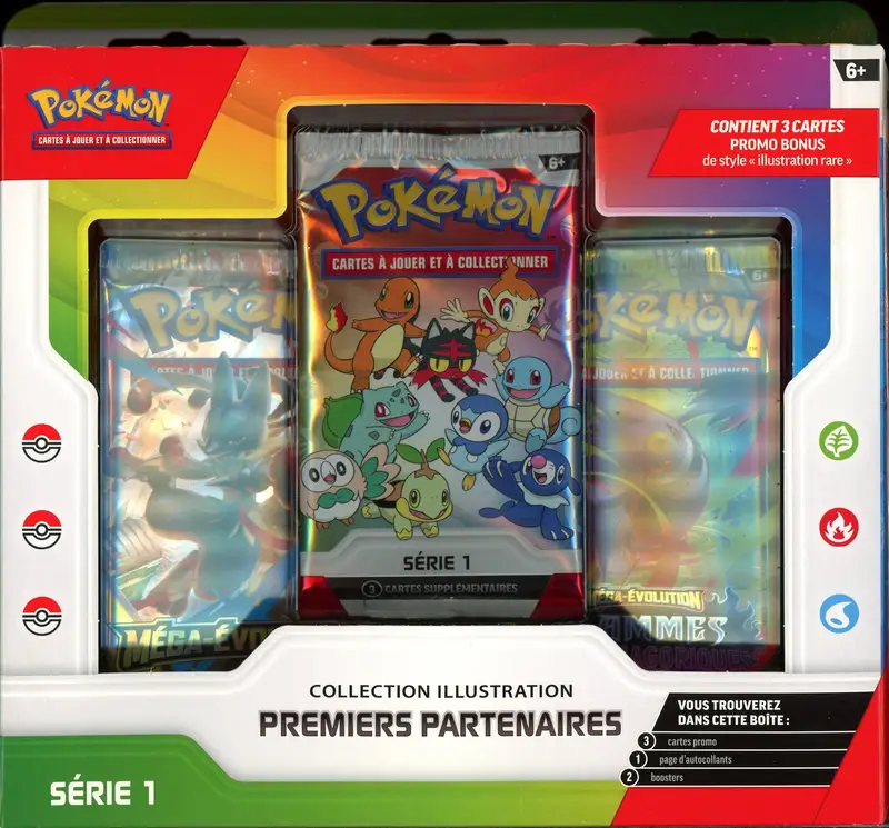 Coffret Collection Illustration Premiers Partenaires Série 1