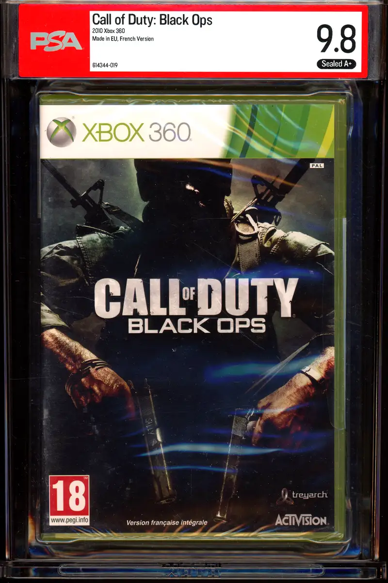 PSA 9.8 Call of Duty Black Ops