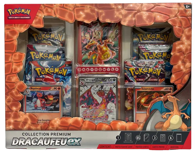 Coffret Collection Premium Dracaufeu Ex