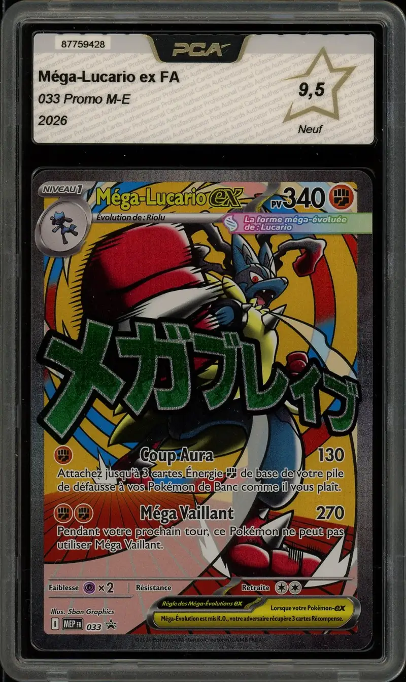 PCA 9.5 Méga-Lucario Ex