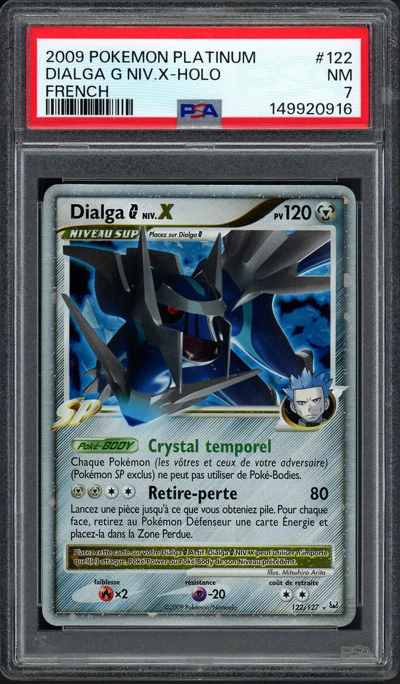 PSA 7 Dialga G Niv. X