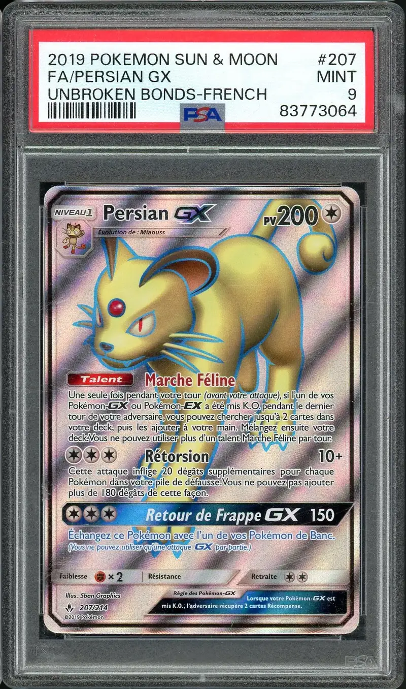PSA 9 Persian Gx