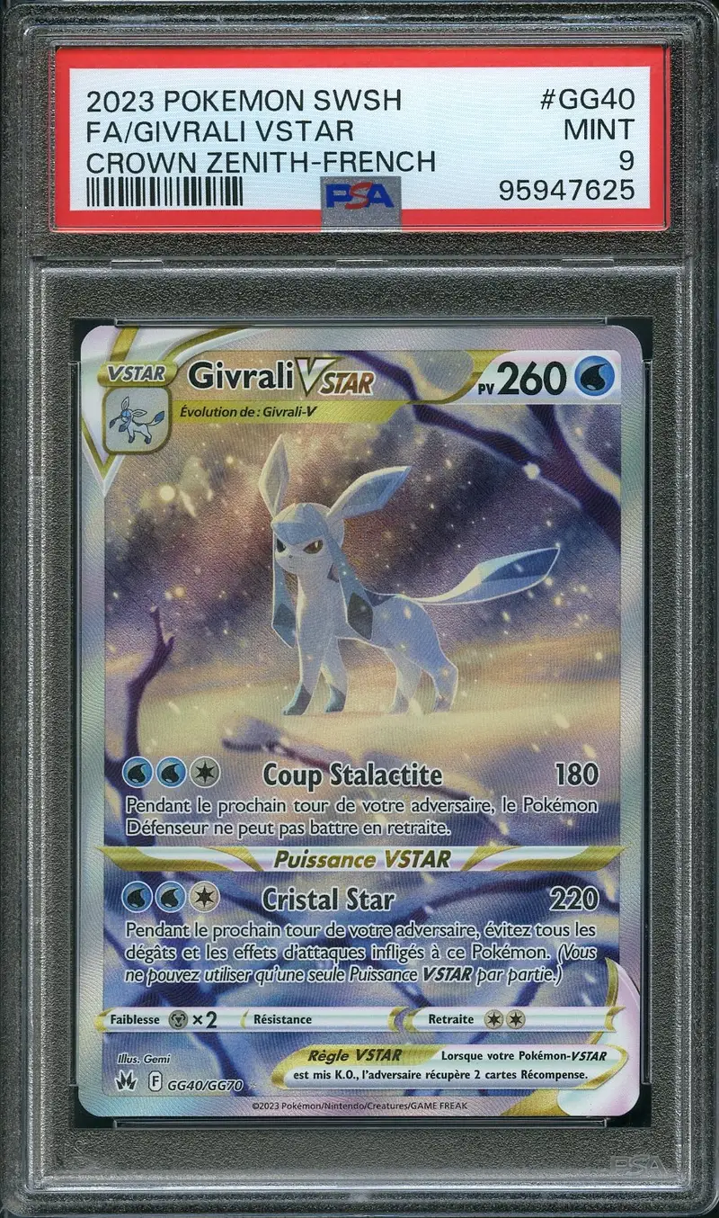 PSA 9 Givrali VStar