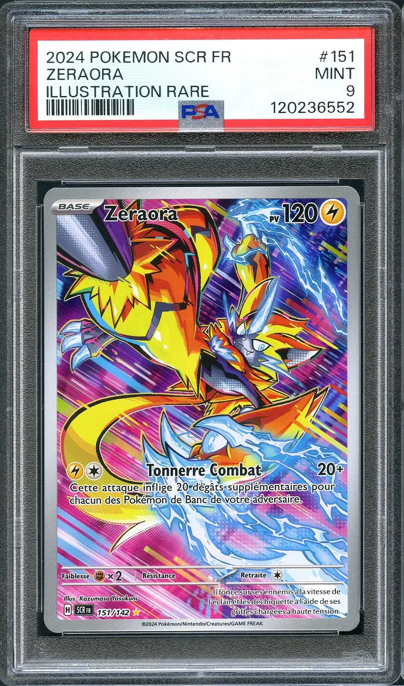 PSA 9 Zeraora