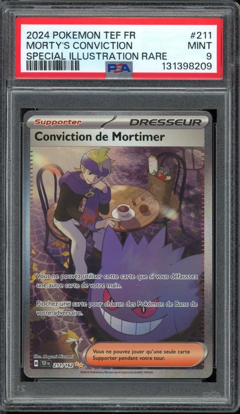 PSA 9 Conviction de Mortimer