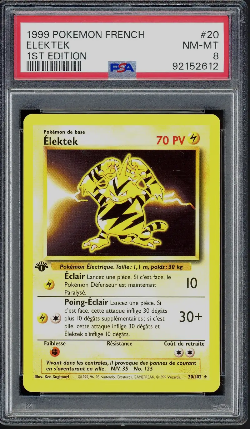 PSA 8 Elektek
