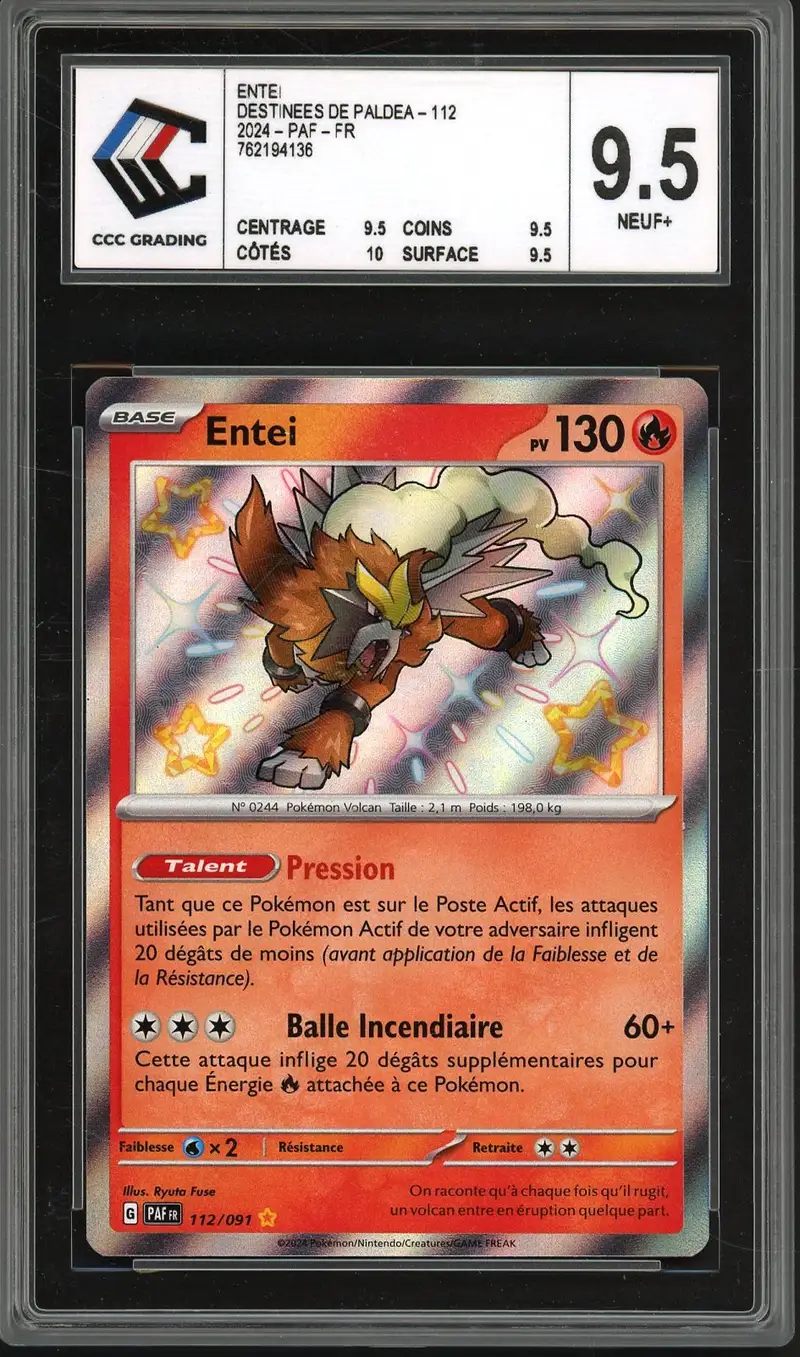 CCC 9.5 Entei Shiny