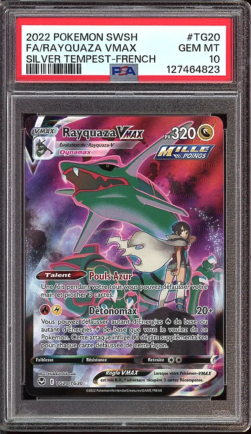 PSA 10 Rayquaza VMax