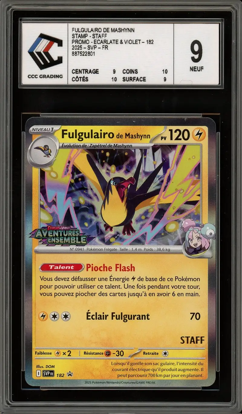 CCC 9 Fulgulairo de Mashynn Holo Prerelease Staff