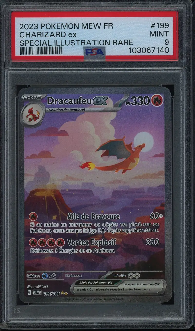 dracaufeu pokemon card price Holographique - Crystal Guardians pokmon 4/100 This Pokemon does not receive damage from attacks when on the bench Charizard ex330 HP PCA 9.5 Dracaufeu Ex