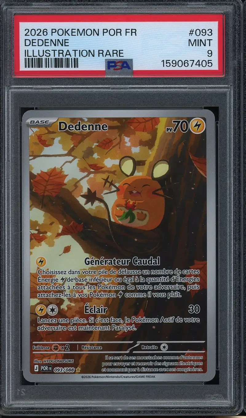 PSA 9 Dedenne