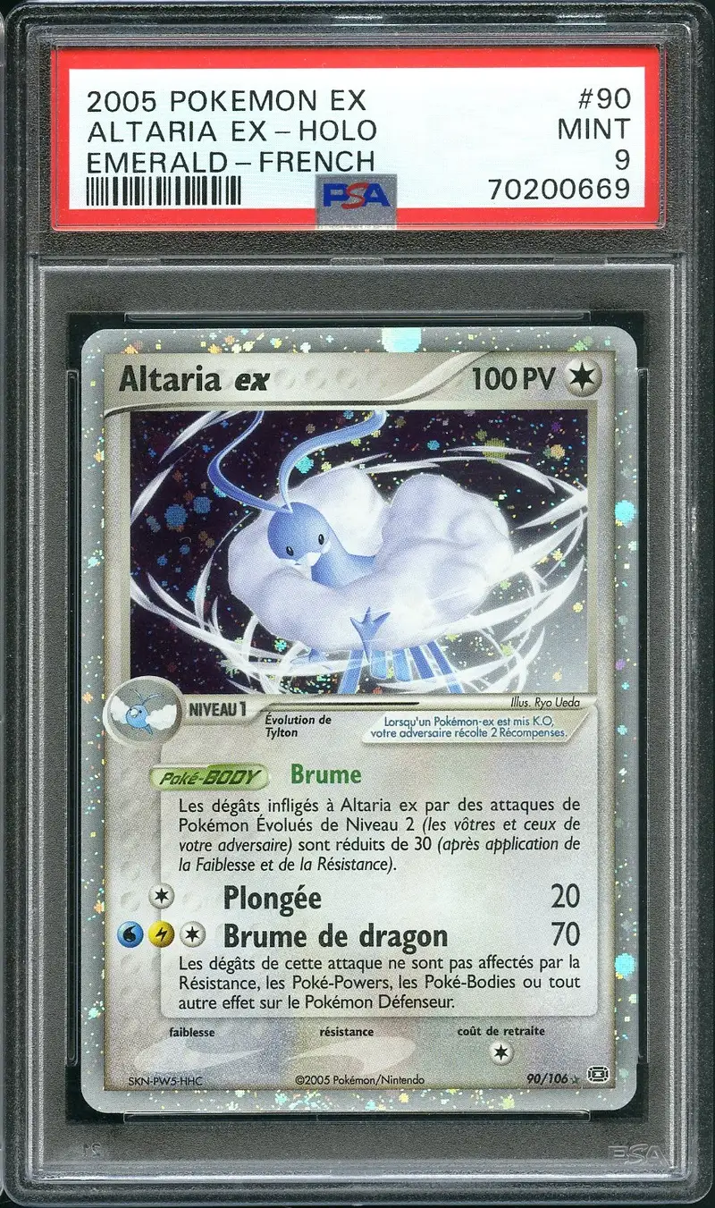 PSA 9 Altaria Ex