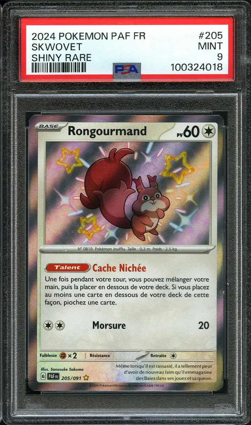PSA 9 Rongourmand Shiny