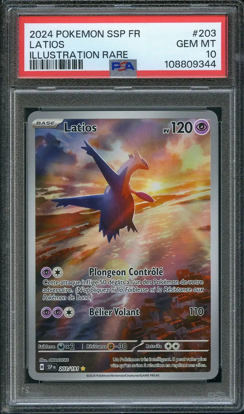 PSA 10 Latios
