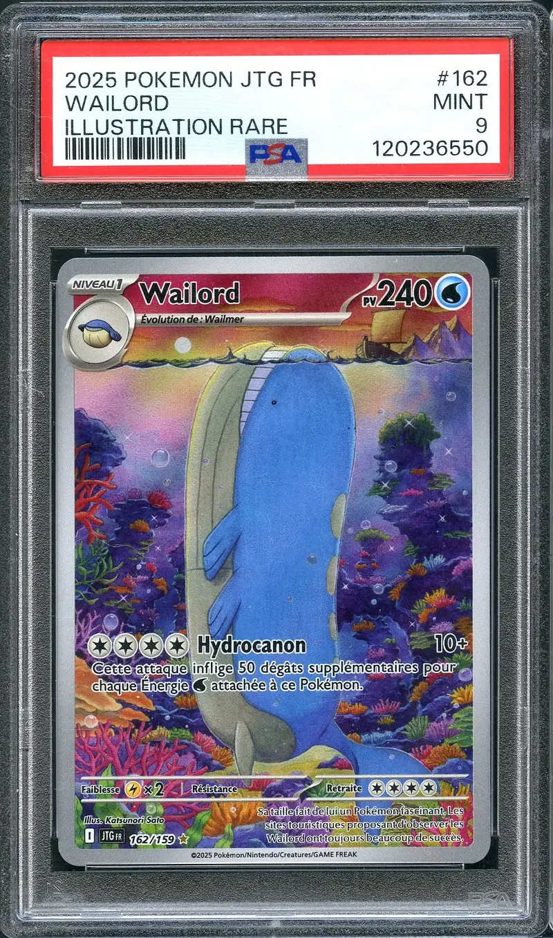 PSA 9 Wailord
