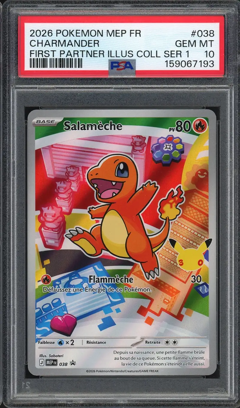 PSA 10 Salamèche