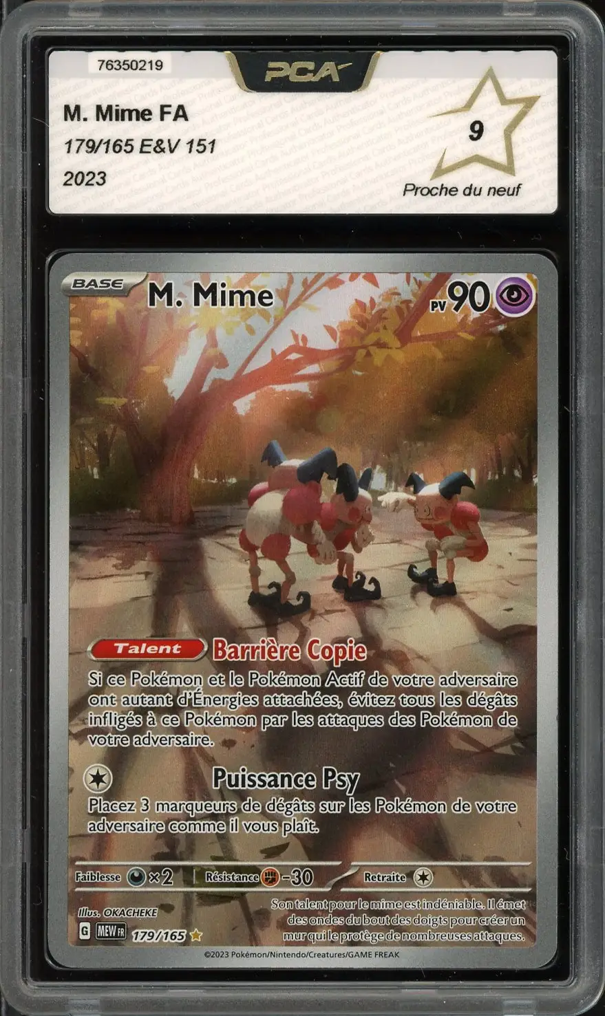 PCA 9 M. Mime