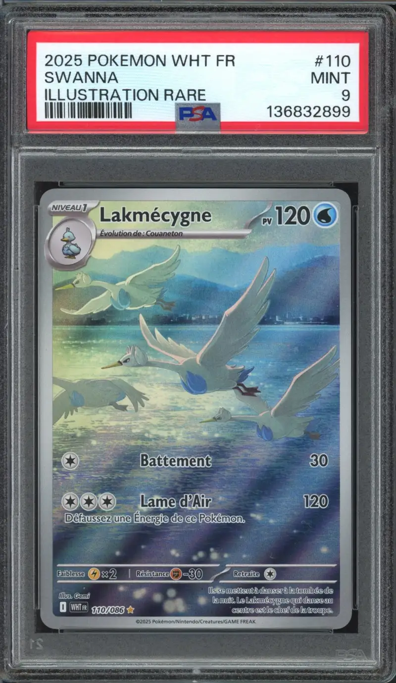 PSA 9 Lakmécygne