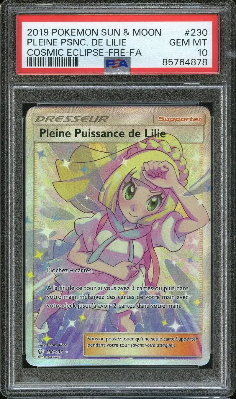PSA 10 Pleine Puissance de Lilie