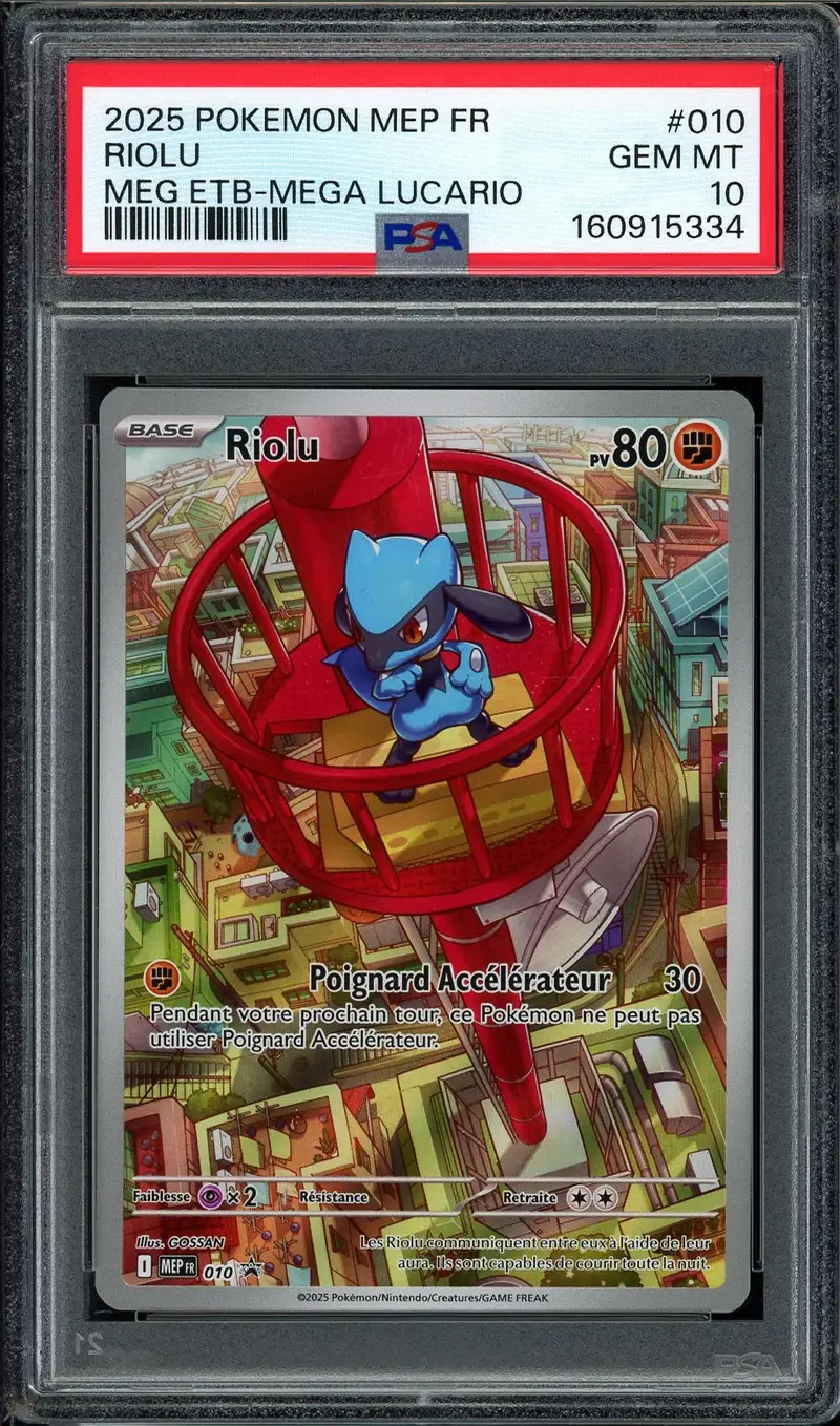 PSA 10 Riolu