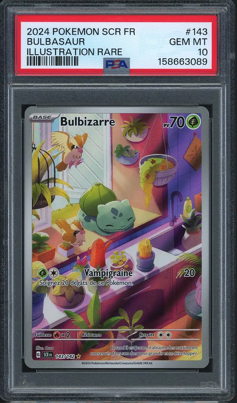 PSA 10 Bulbizarre