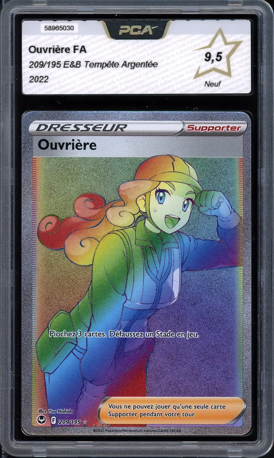 PCA 9.5 Ouvrière Rainbow