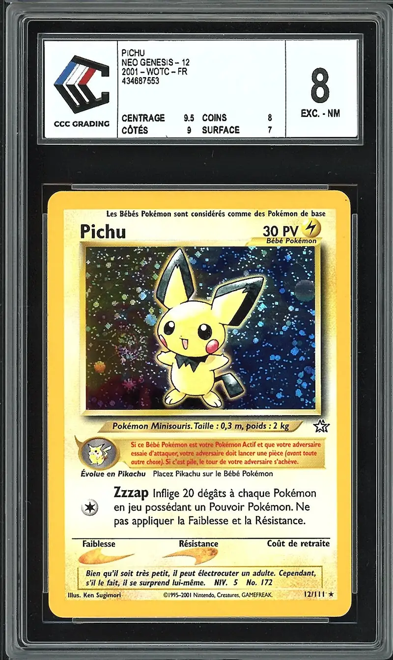 CCC 8 Pichu Holo