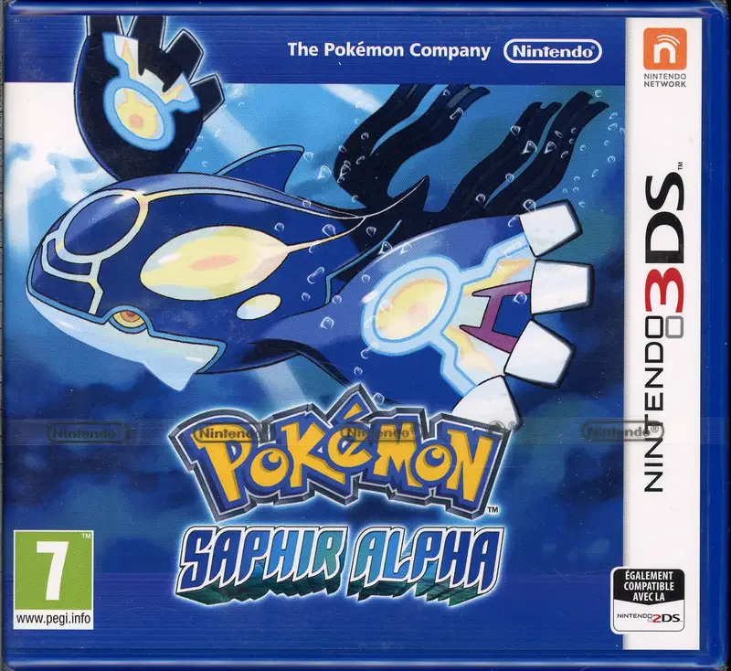 Jeu Nintendo 3DS Pokémon Saphir Alpha