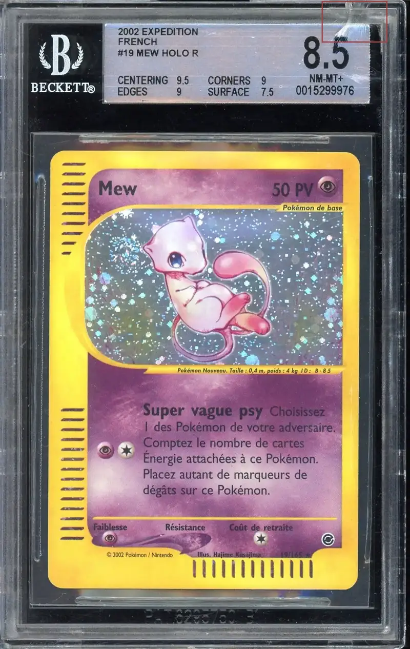 BGS 8.5 Mew Holo Reverse