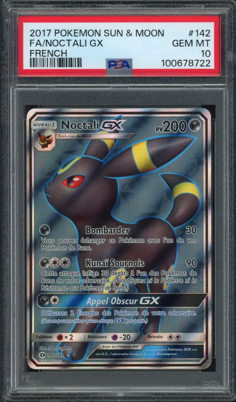 PSA 10 Noctali Gx